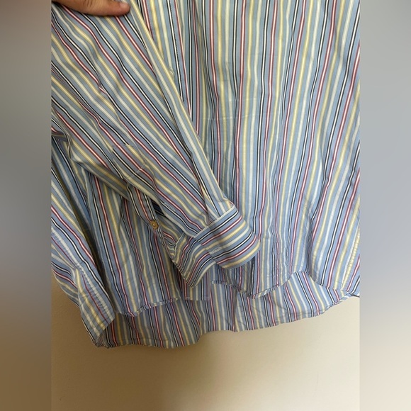 Burberry London Striped Button Down READ DESCRIPTION - Picture 7 of 8